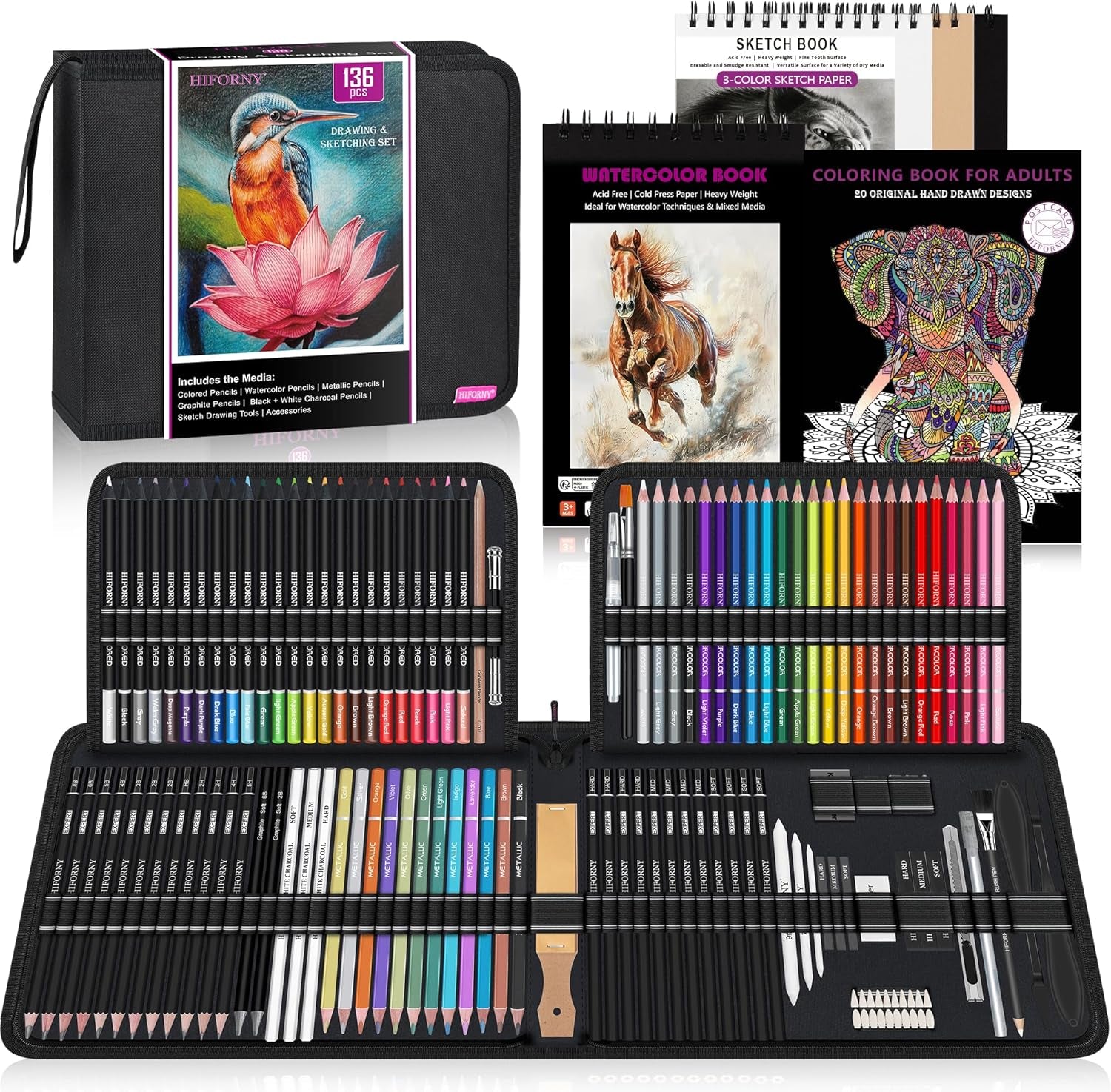 Premium PCS Drawing & Sketching Set 