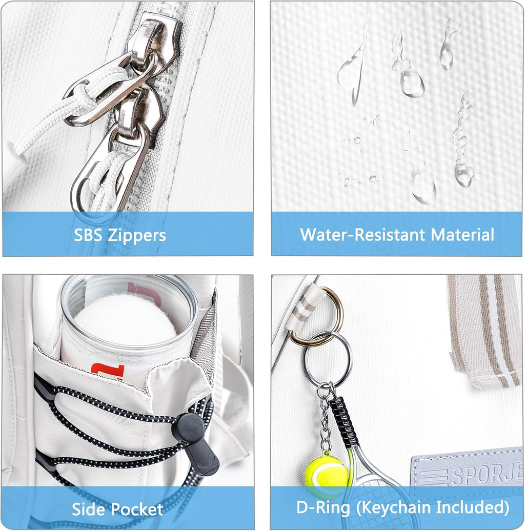 Tennis Backpack with 2 Rackets Holder