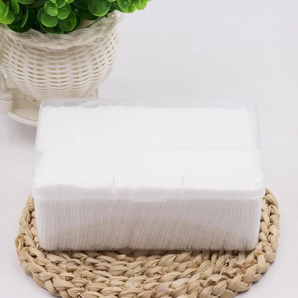 600PCS Disposable Makeup Cotton Wipes Soft Remover Pads Facial Cleansing Paper Wipe Cosmetic Pads