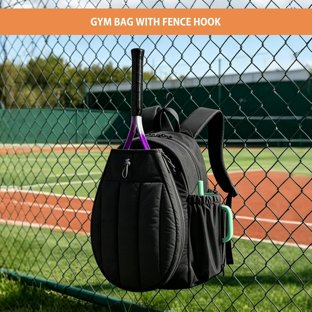 Tennis Backpack,Tennis Bag with Shoe Compartment&Waterproof 