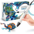 Professional Printing 3D Pen with OLED Display for DIY Modeling ABS/PLA Filament Compatible Black Body Precise Temperature Cont