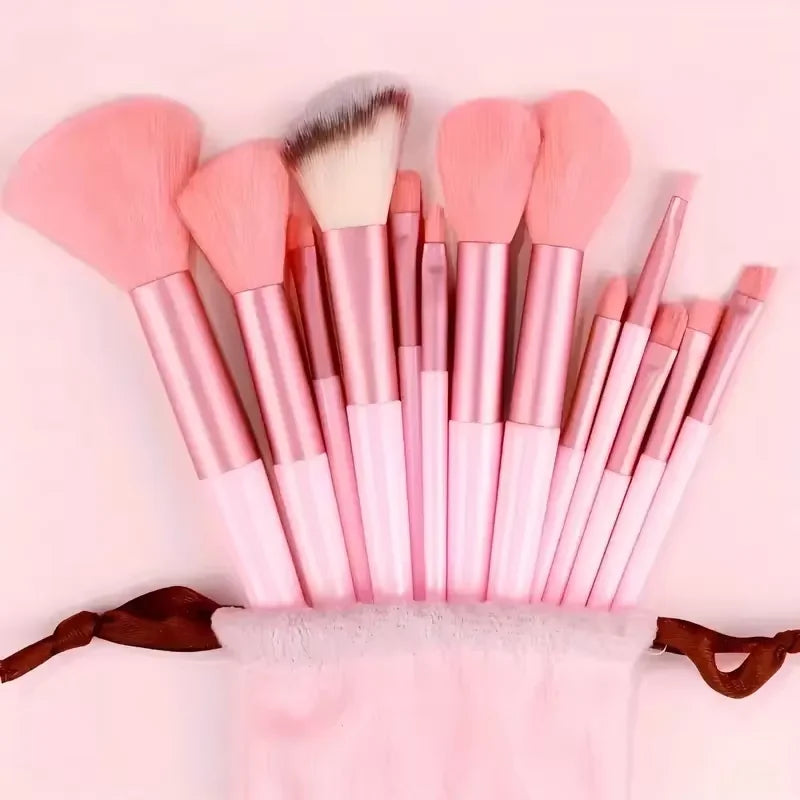 20/40 Pink Makeup Kit Complete Makeup Brush Set, Big Set Includes Soft Brushes, Beauty Blender, Birthday Christmas New Year Gift