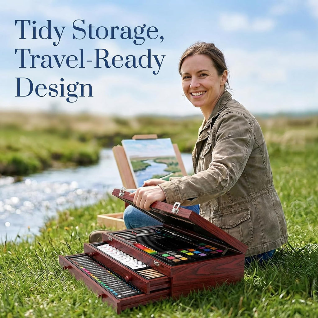 194 Piece Deluxe Art Set 