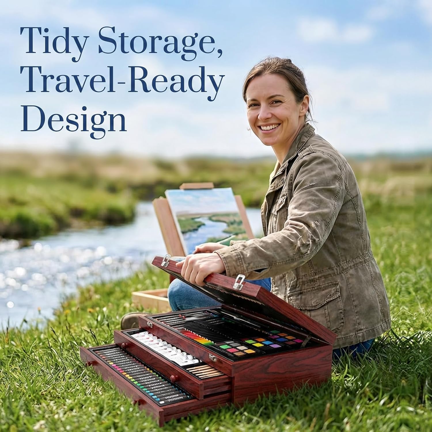 194 Piece Deluxe Art Set 