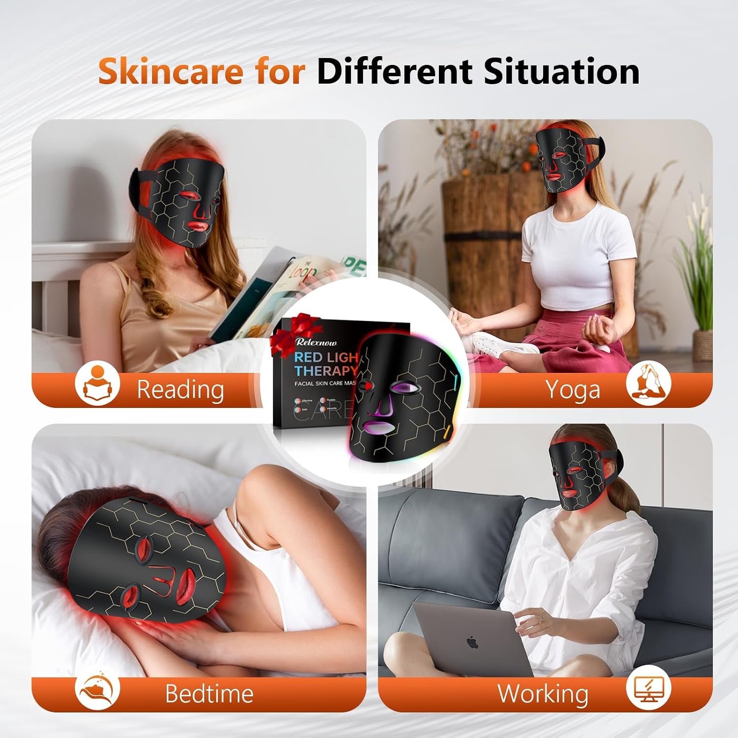 LED Fcae Mask Light Therapy