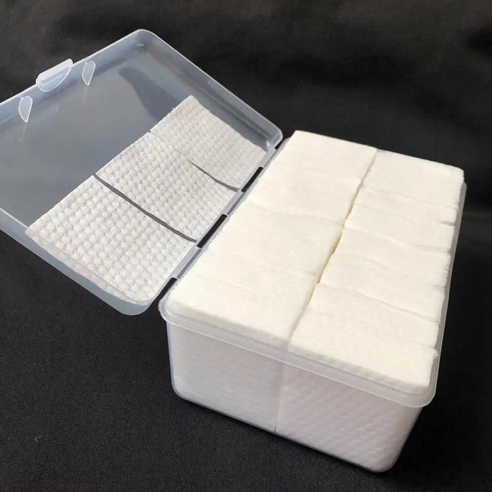 600PCS Disposable Makeup Cotton Wipes Soft Remover Pads Facial Cleansing Paper Wipe Cosmetic Pads