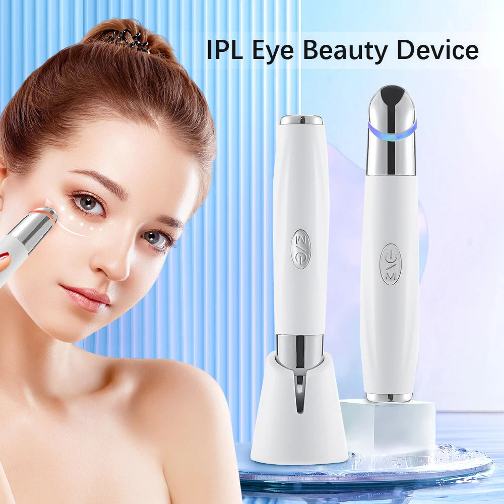 Electric Facial Massager Micro Vibration Eye Beauty Instrument for Relax Eye Dark Circles Eye Bags Puffiness Eye Massage