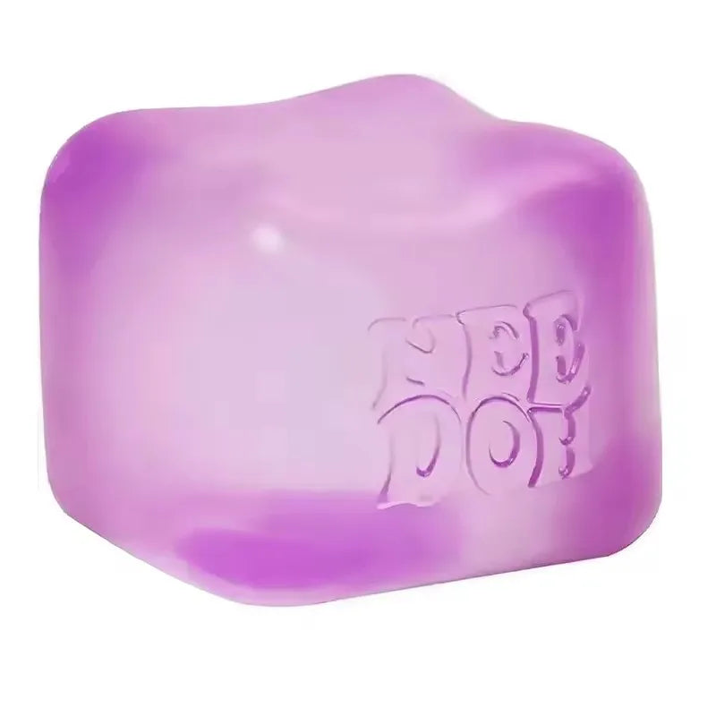 @ Trending Nee Doh Jellyfish & Cube Squish Toy, Soft Jelly Squeeze Stress Relief Fidget Toy, Sensory Needoh for Kids & Adults ##