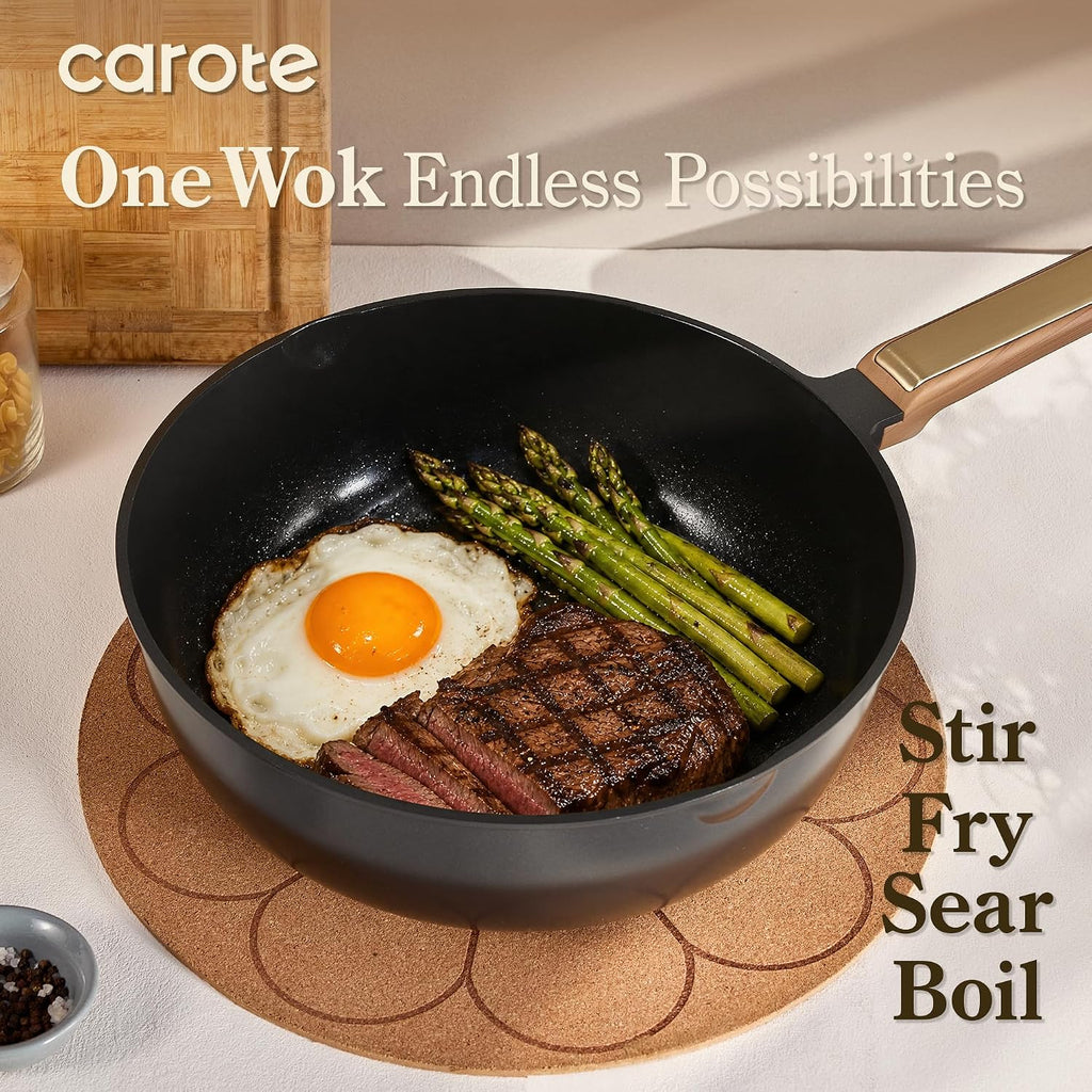 Premium Ceramic Cookware Set Nonstick, 31Pcs Pots and Pans Set Nonstick, Non-Toxic 