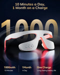 3D Eye Massager 630Nm Red Light Therapy Device for the Treatment of Eye Bags&Dark Circles&Puffiness Periorbital for Treating