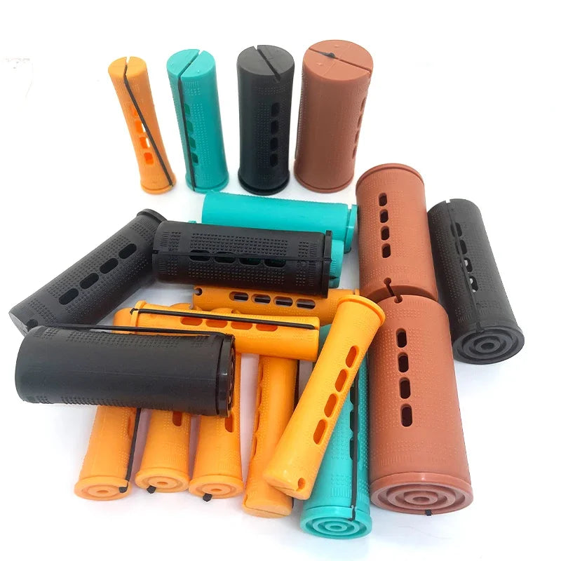 20Pcs Extra Large Perm Rods Rods for Natural Hair Cold Wave for Long Hair Rollers Curling Curling Styling for Women Home Hairdre