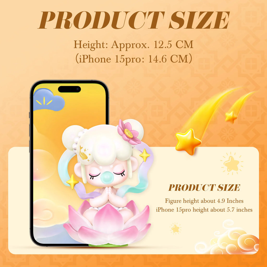 Nanci Blind Box Nanci'S Best Wishes Action Figure Collectible Doll Toys Surprise Box for Kids Friends Adults