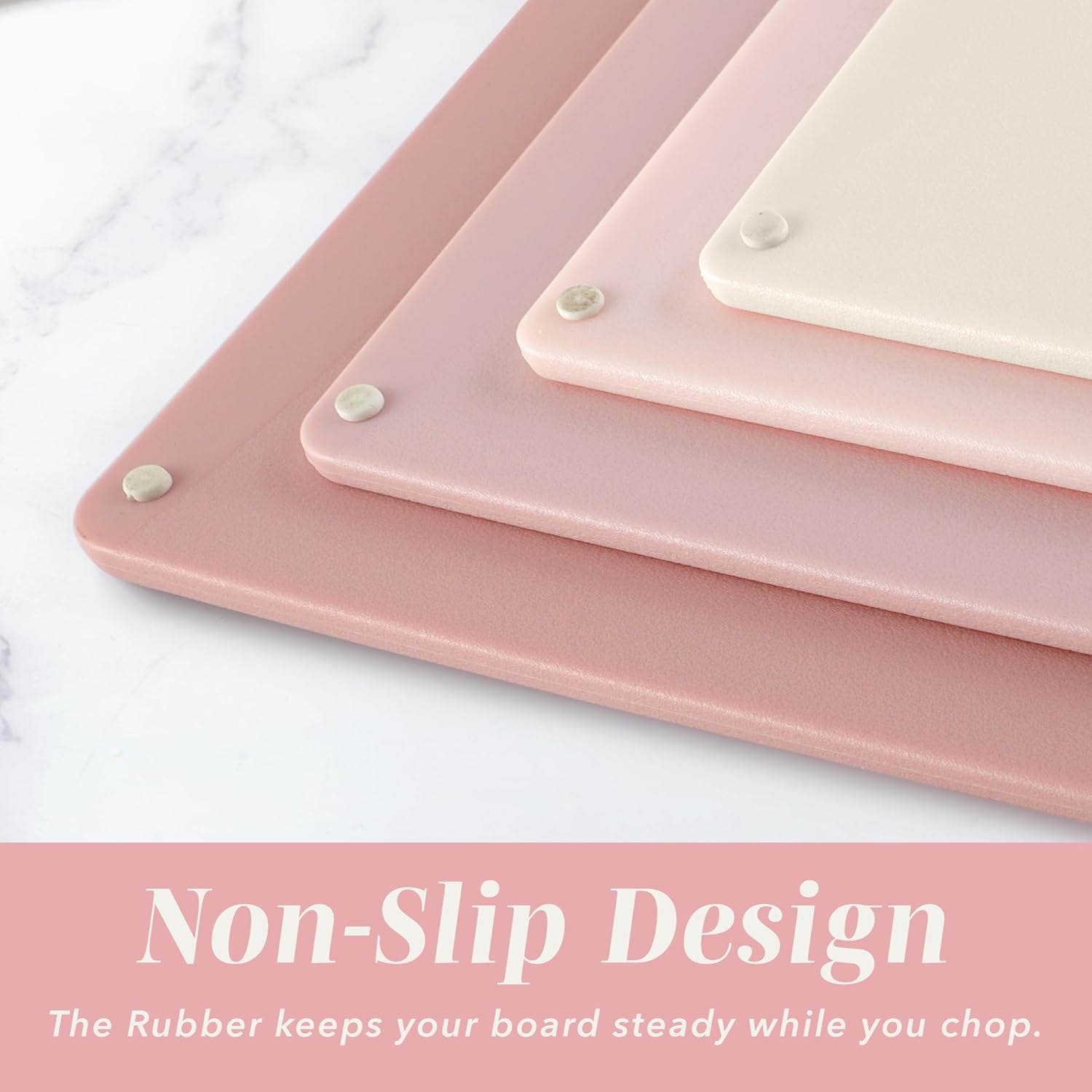 Non-Slip Cutting Board Set – Kitchen Essentials with Easy Grip Handle for Meat