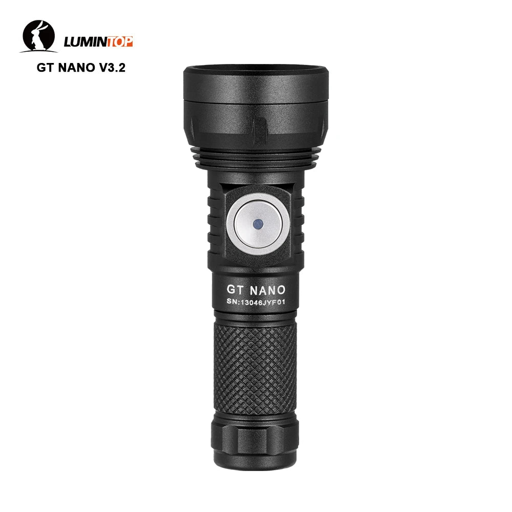 Professional Outdoor Flashlight for Camping Hiking Outdoor Illumination Tool  GT NANO LED Flashlight 450 Meters USB TYPE