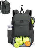 Premium Pickleball Bag Large Sports Pickleball Backpack with Shoe Compartment 