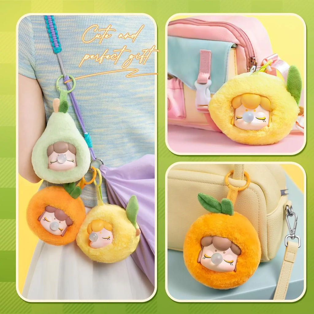 Plush Blind Box Nanci'S Fruit Mood Action Figure Collectible Plush Doll Toys Surprise Box Gift for Kids Friends Adults
