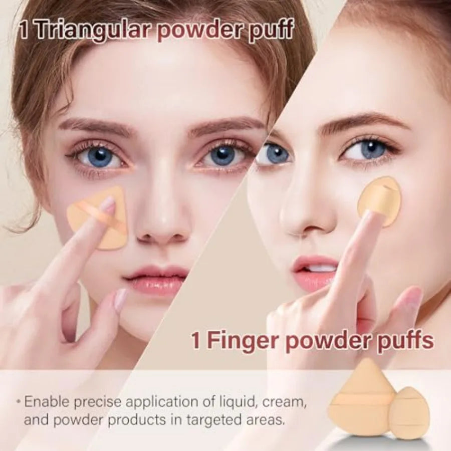Makeup Brushes Set, Professional 26 Pcs Makeup Kit, Include Concealers Powder Foundation Eye Blush Shadows 21 Pcs Bamboo Makeup