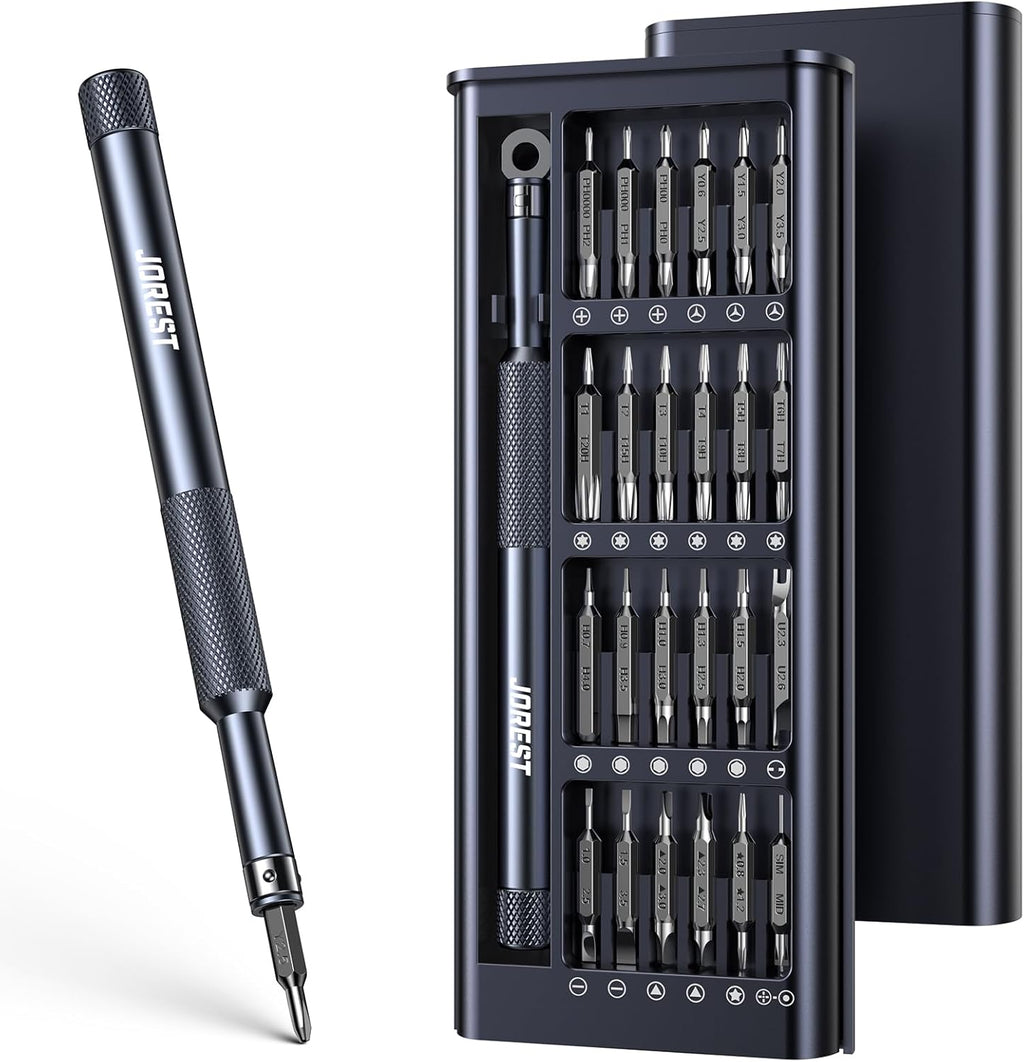 52-IN-1 Precision Screwdriver Set, Mini Repair Tool Kit with Torx for Macbook, Computer, Laptop, Iphone, PS5, Xbox, Switch, Glasses, Watch, Ring Doorbell, Electronic, Small Gift Gadget for Men