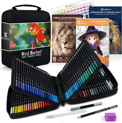 147PCS Colored Pencils for Adult Coloring Books