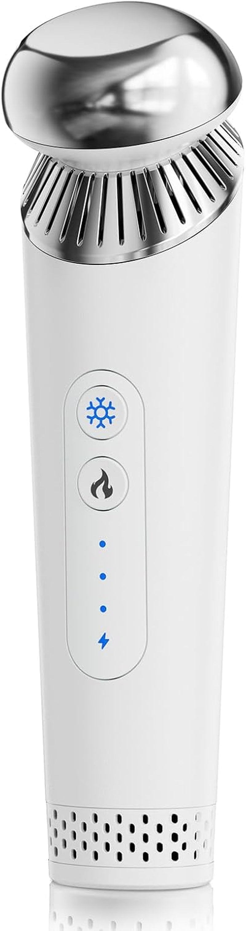 Depuffing Wand for Face & Eyes – 2-In-1 Cold and Heat Facial Therapy with Adjustable Temp