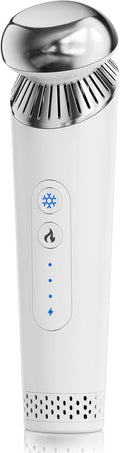 Depuffing Wand for Face & Eyes – 2-In-1 Cold and Heat Facial Therapy with Adjustable Temp
