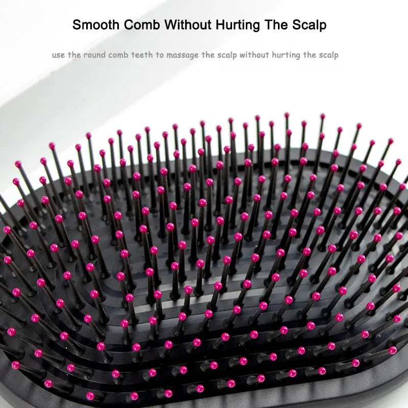 New Girls Hair Comb Scalp Massage Airbag Hairbrush Wet Curly Detangle Brush for Salon Hairdressing Styling Tools for Women