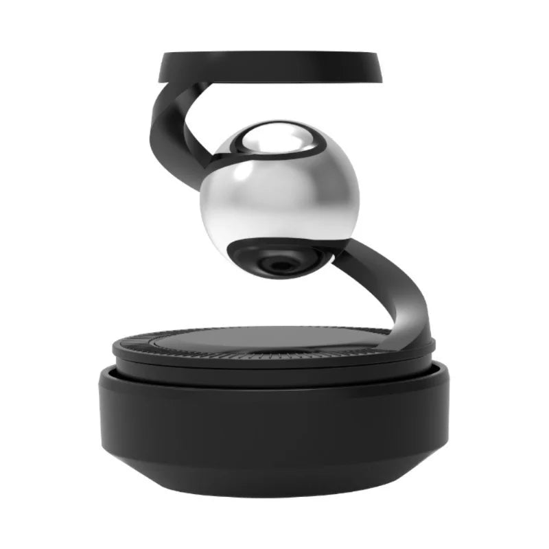 Rotating Solar Car Aromatherapy Diffuser - Essential Oil Compatible, Long-Lasting Scent, Stylish Dashboard Decor, Eco-Friendly C