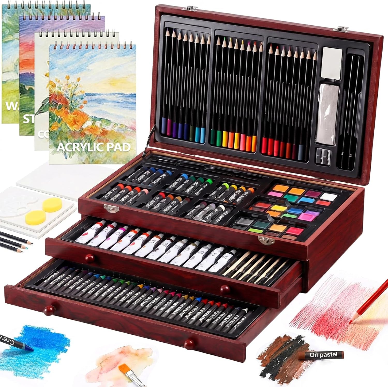 194 Piece Deluxe Art Set 
