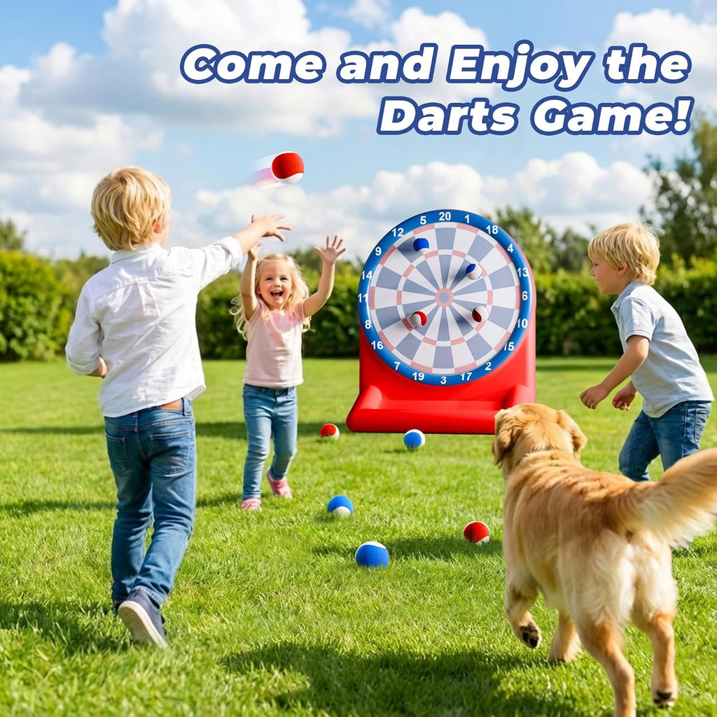 Kids Fun Pool Toys, Inflatable Dart Board Toss Water Game