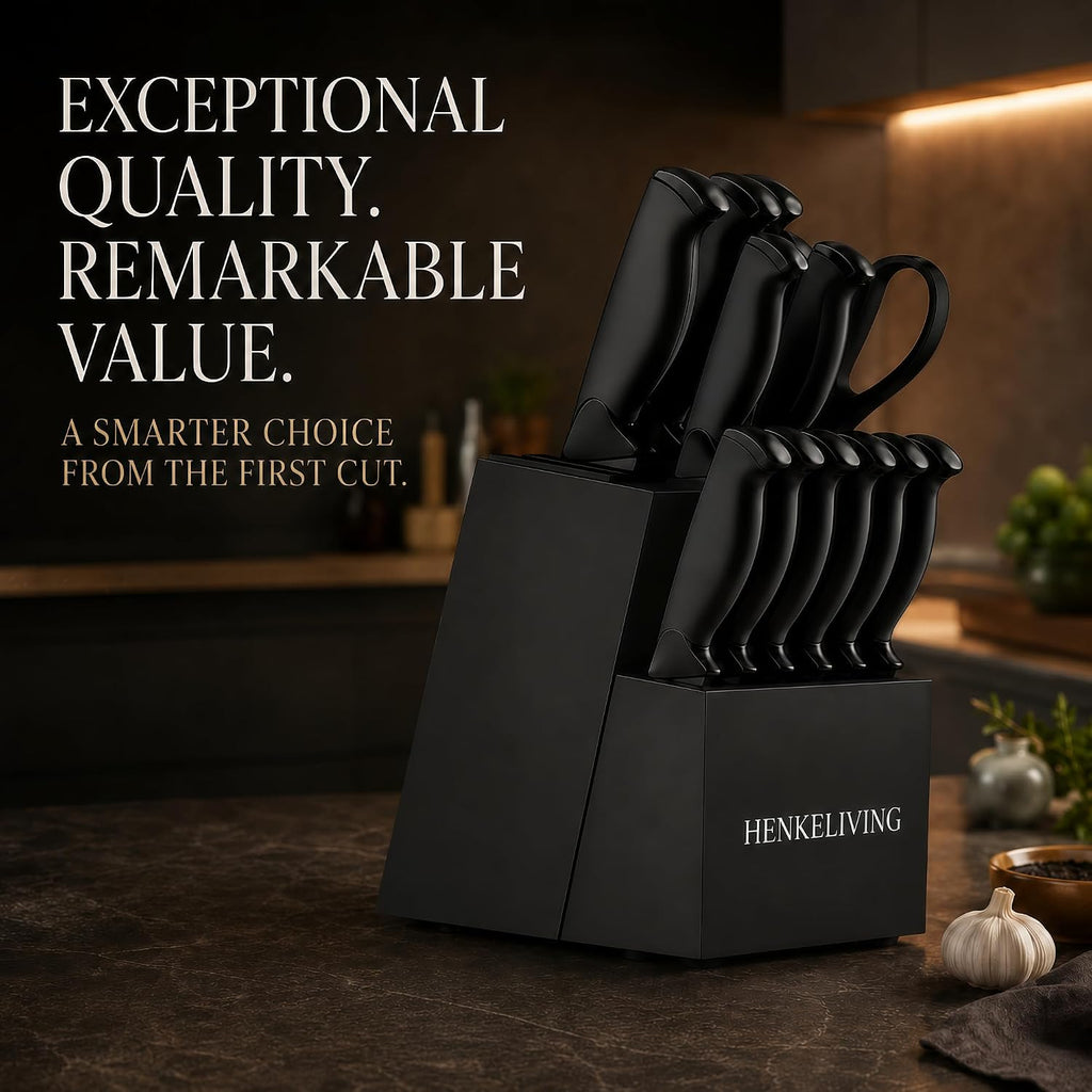 German High-Carbon Stainless Steel Blades