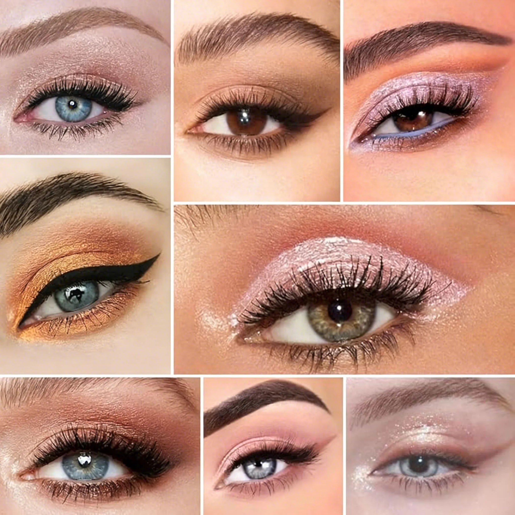 20-Color Multicolor Eyeshadow Palette Nude Earth Tones Tender and the Powder Is Not Flying Waterproof Long-Lasting Daily Makeup
