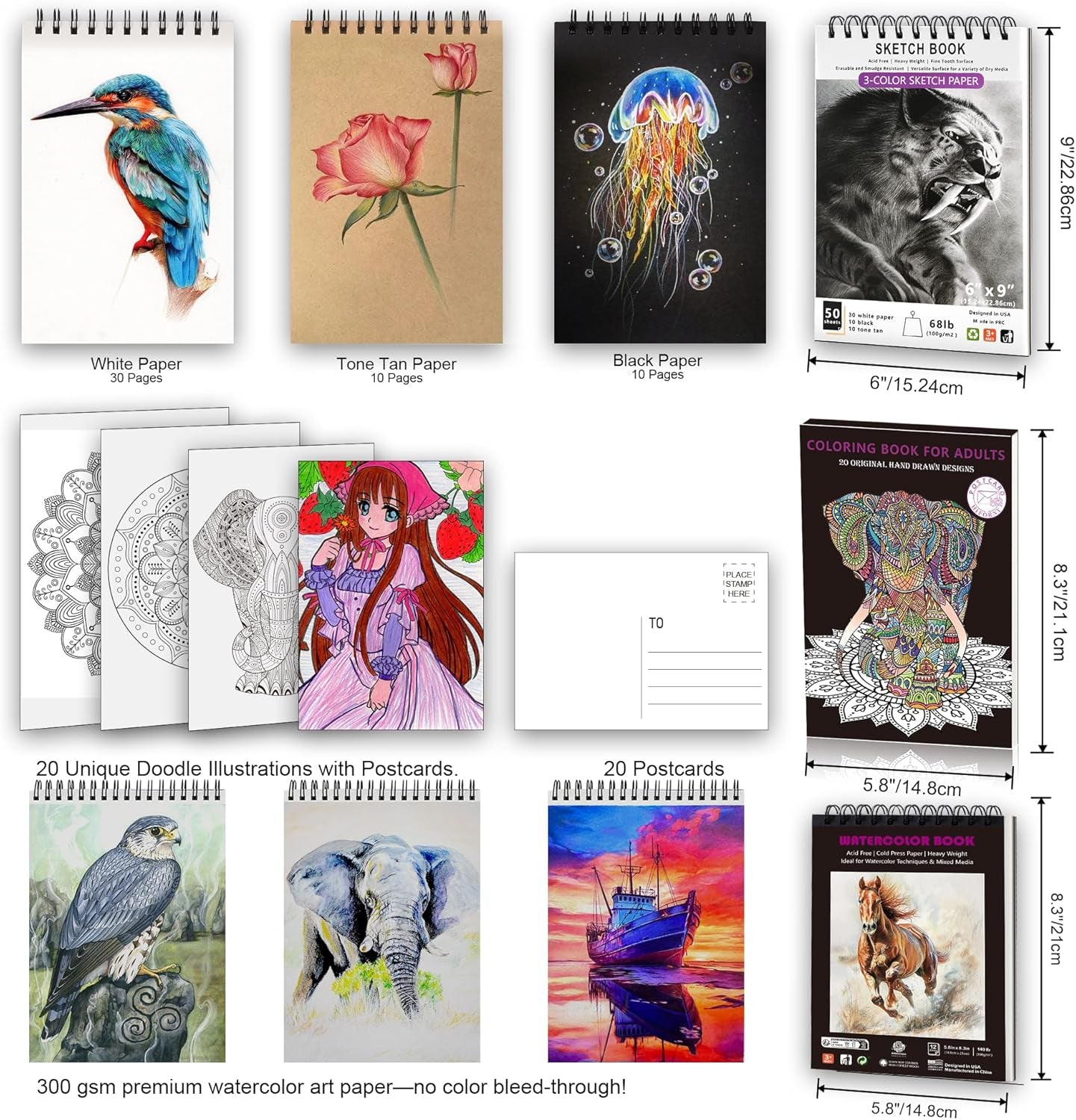 Premium PCS Drawing & Sketching Set 