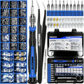 Eyeglass Sunglass Repair Kit, Magnetic Eye Glasses Repairing Tool Kit with Assorted Screws