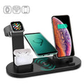 120W 7 in 1 Wireless Chargers Stand Pad for Iphone 16 15 14 13 Pro Max Apple Watch Airpods Pro Iwatch 8 7 Fast Charging Station