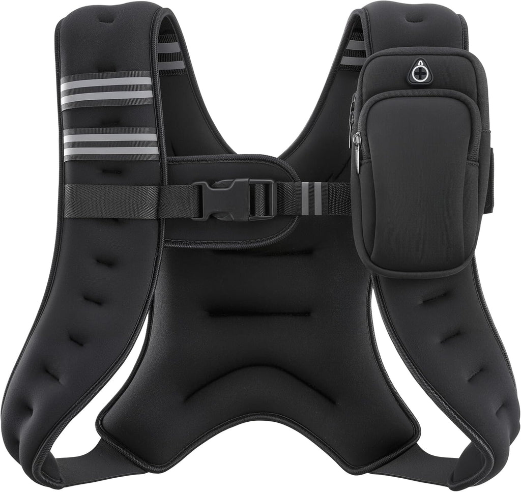 Weight Vest with Reflective Stripe for Workout