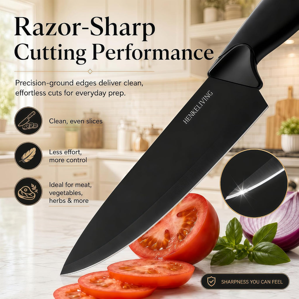 German High-Carbon Stainless Steel Blades