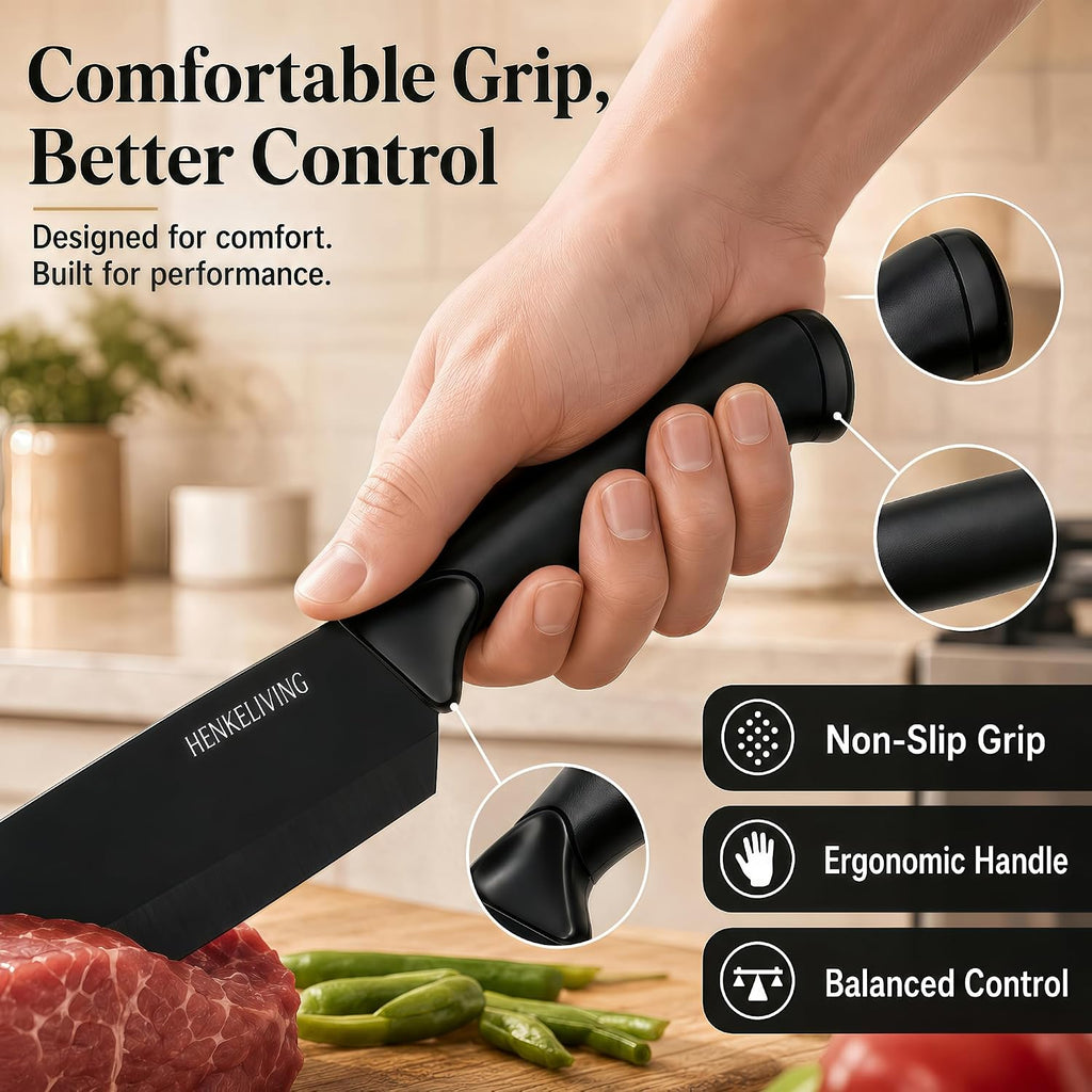 German High-Carbon Stainless Steel Blades