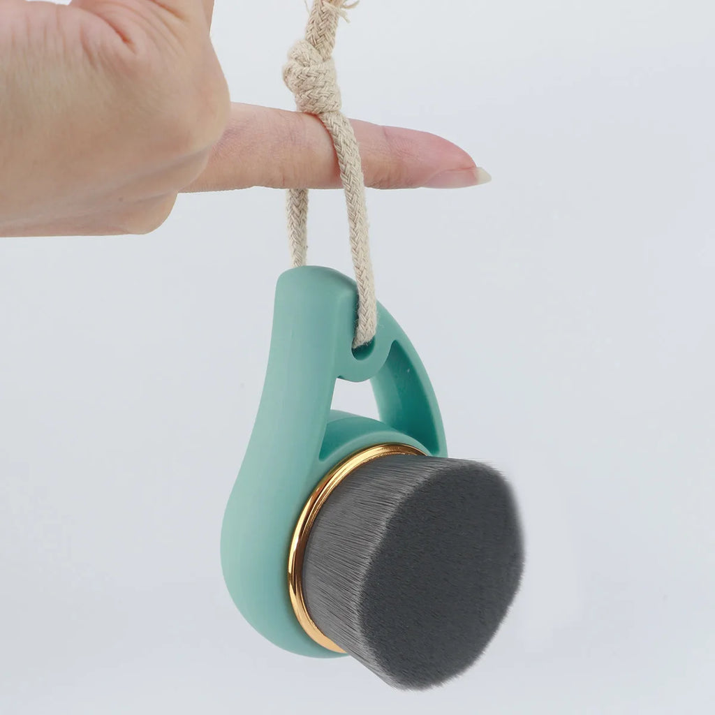 1PCS Bamboo Charcoal Cleaning Brush Comma Face Deep Wash Brushes Facial Cleaner Exfoliating Scrub Massager Makeup Brush Beauty Skin Care Silicone Brush Brosse Silicone Vibrator Facial Brush