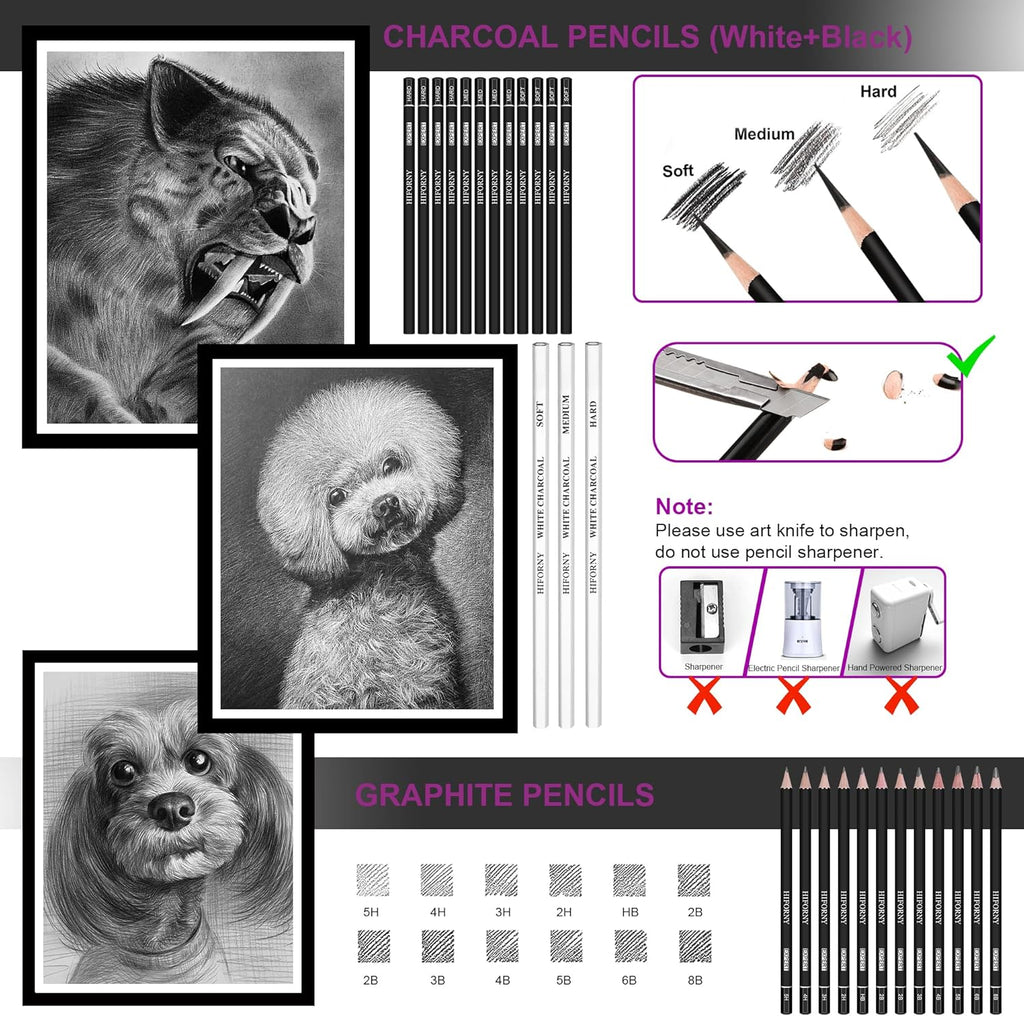 Premium PCS Drawing & Sketching Set 