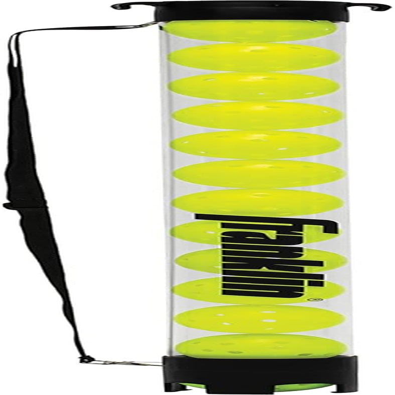 Franklin Sports Pickleball, Tennis + Padel Ball Hopper Tubes - (15) Tennis/Padel Ball 