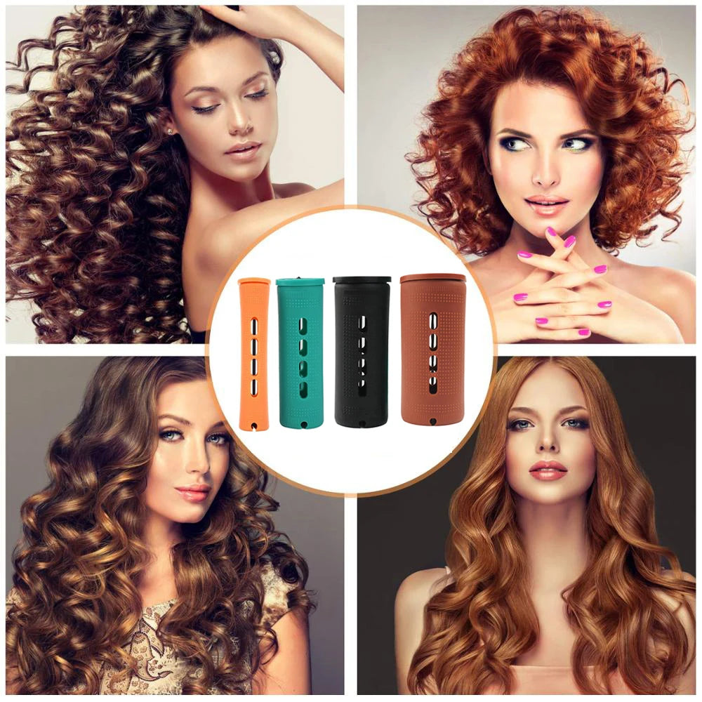 20Pcs Extra Large Perm Rods Rods for Natural Hair Cold Wave for Long Hair Rollers Curling Curling Styling for Women Home Hairdre