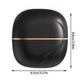 2026 New Mini Straightener Rechargeable Portable Hair Straightener Brush Anti-Scald Shell Cordless USB Charging Straighteners