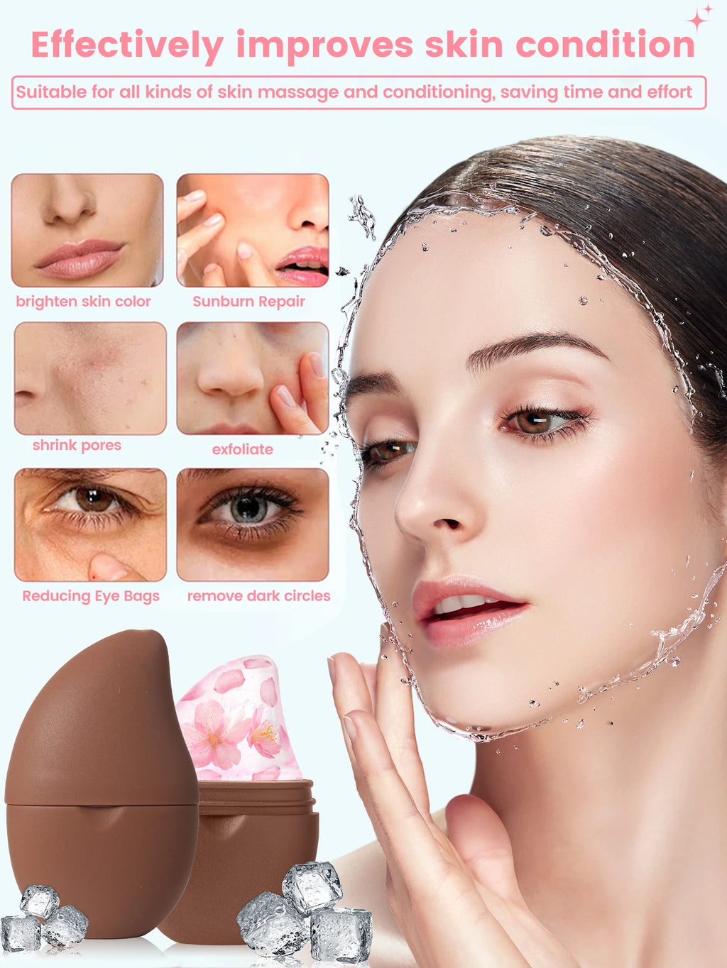 56PCS Makeup Tools:1Pc Cosmetic Bag+30Pcs Makeup Brush Set+4Pcs Makeup Sponges+14Pcs Powder Puffs+7Pcs Makeup Tools