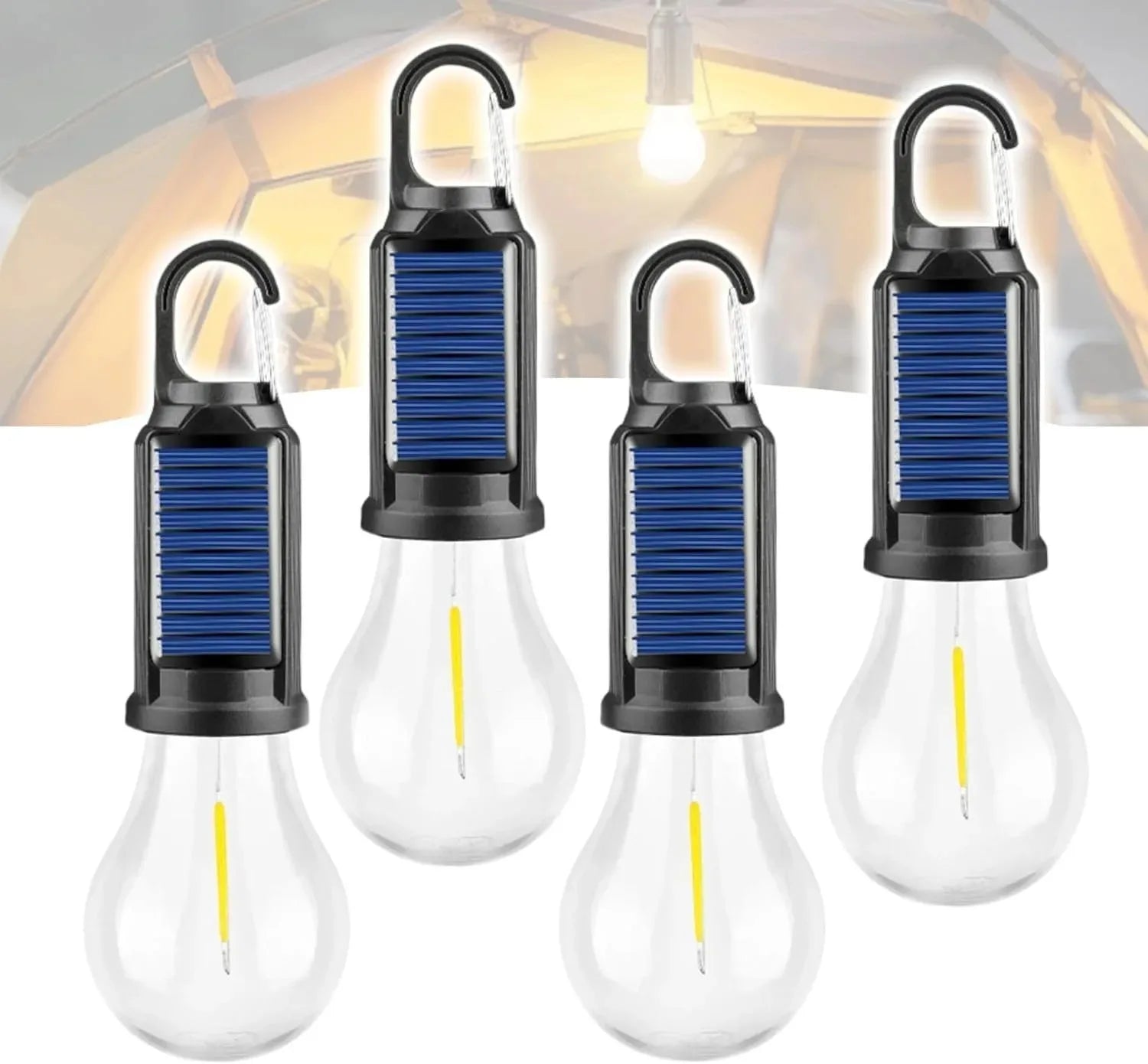Outdoor USB Rechargeable LED Lamp Bulbs High Brightness Emergency Light Hook up Camping Fishing Portable Lantern Night Lights
