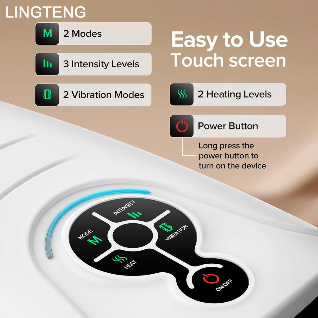 Hand Massager, a Mother'S Day Gift or Birthday Gift for Mom, Hand Massager with Heating and Pressure Functions, Wireless and Cord-Free Hand Massager, Suitable for Arthritis and Carpal Tunnel Syndrome