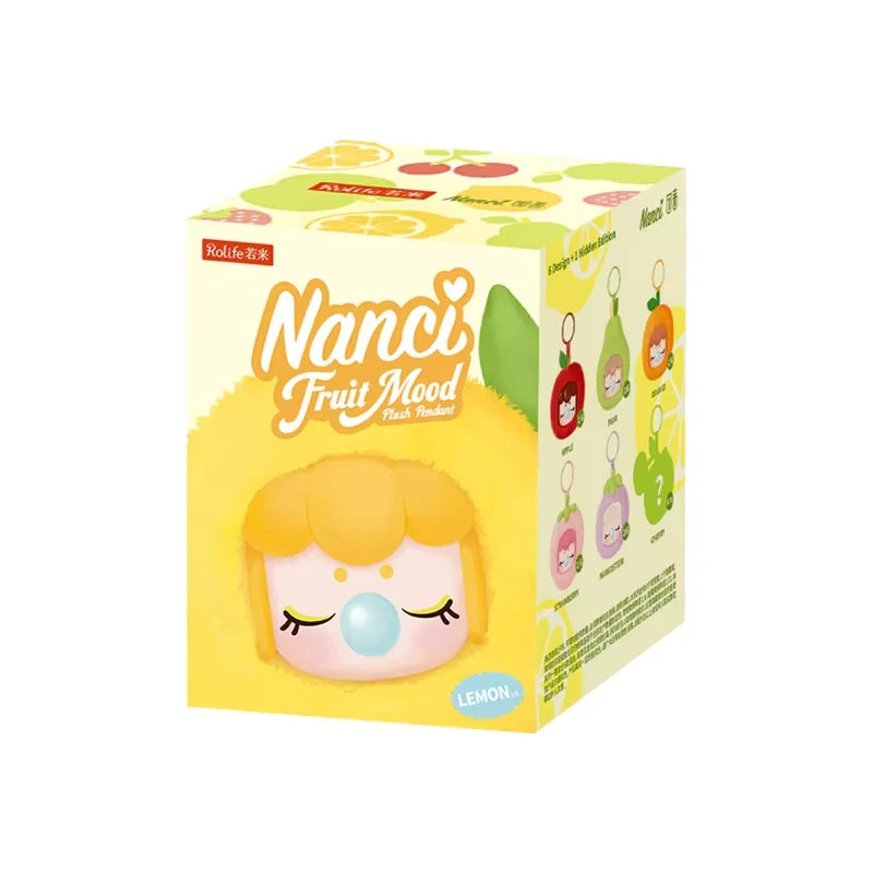 Plush Blind Box Nanci'S Fruit Mood Action Figure Collectible Plush Doll Toys Surprise Box Gift for Kids Friends Adults