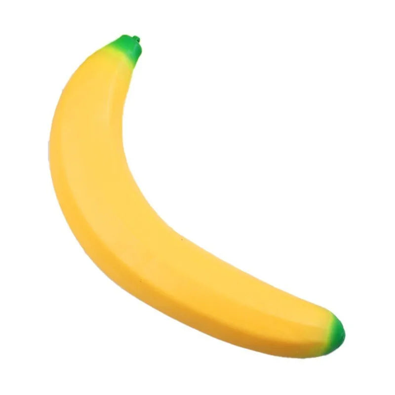 Huge Banana Squishy Stress-Relief Gift Cute Squishy Squeeze Desk Decor for Anxiety Relief Fluffy Slow Rebound Squishies Pocket Stress Helper
