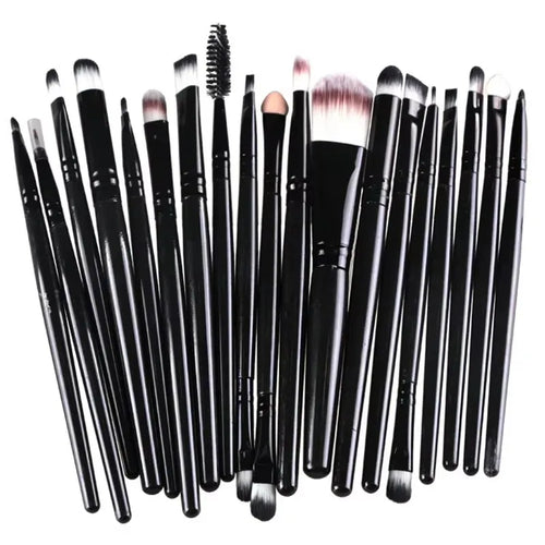 20Pcs Makeup Brush Set Beauty Makeup Concealer Brush Blush Loose Powder Brush Highlighter Foundation Eye Shadow Brush Tools