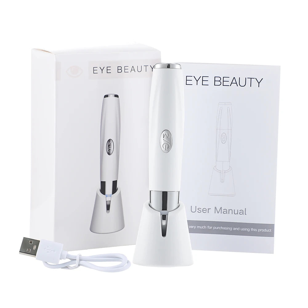 Electric Facial Massager Micro Vibration Eye Beauty Instrument for Relax Eye Dark Circles Eye Bags Puffiness Eye Massage