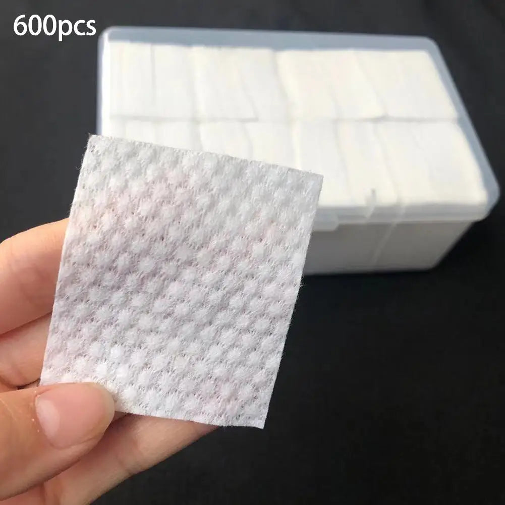 600PCS Disposable Makeup Cotton Wipes Soft Remover Pads Facial Cleansing Paper Wipe Cosmetic Pads
